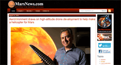 Desktop Screenshot of marsnews.com